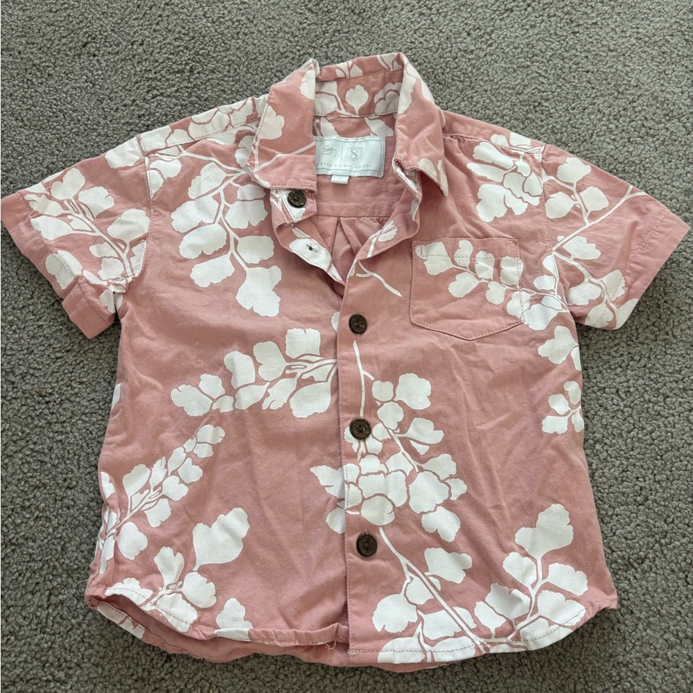 Sig Zane Fighting Eel Collab Collared Shirt